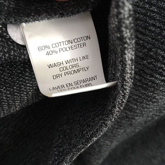 Van Heusen Flex NWT Gray Quarter Zip Pullover - Picture 2 of 7